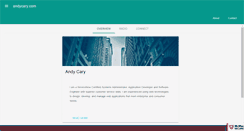 Desktop Screenshot of andycary.com