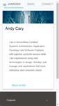 Mobile Screenshot of andycary.com